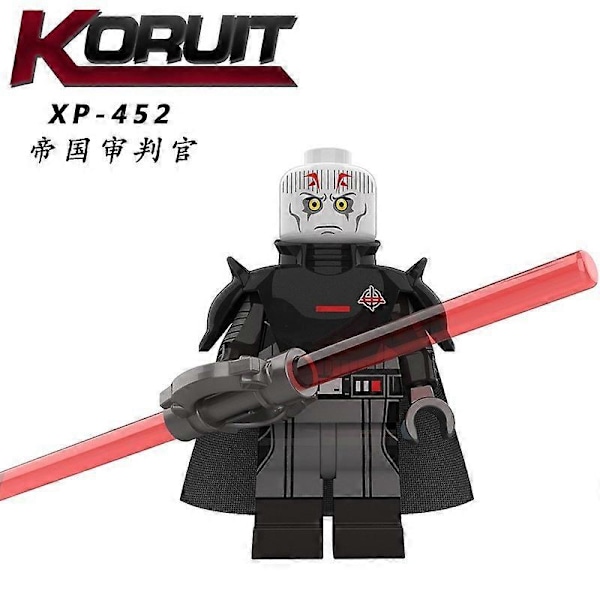 \"KT1059 Star Wars -sarjan Darth Vader Obi-Wan -hahmot 8 lasten rakennuspalikkalelua\" (FMY)
