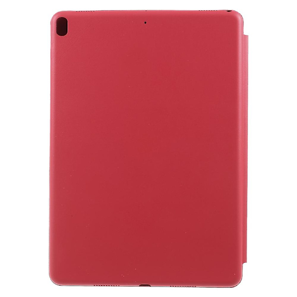 Tri-fold Smart Stand Beskyttende Læder Tablet Etui til iPad Air 10.5 (2019)/Pro 10.5 (2017)  (FMY) Red iPad Pro 10.5-inch (2017)