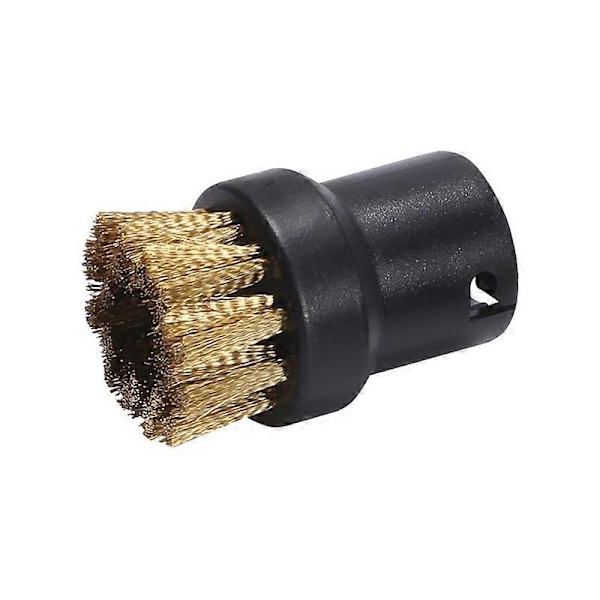 Passer til Karcher dampmaskine tilbehør Karcher SC1 SC2 SC3 SC4 SC5 dampbørstehoved Karcher SC damprenser messing rund børstesæt - (FMY)