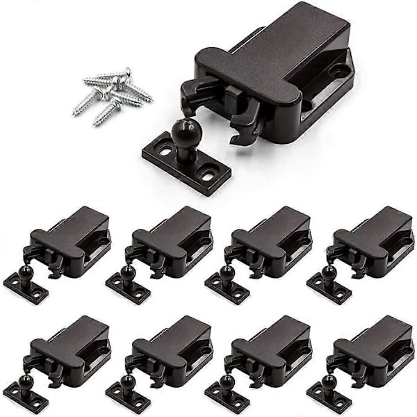 8 kpl Push LatchTouch Latch Safe Push LatchRebound itsekiinnittyvä laite Open Catch Lock -laatikko (FMY)