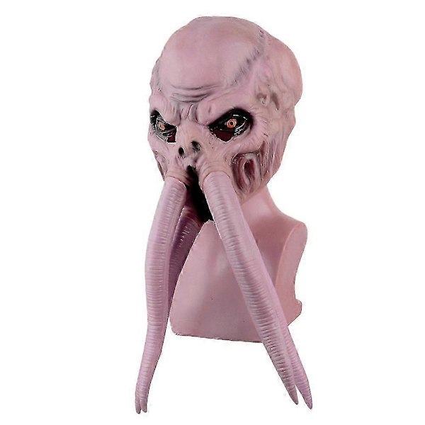\"Baldur's Gate 3 Lllithid Mind Flayer -naamio, pelottava, karmiva, cosplay, mustekala, hirviö, kauhu, asusteet, lateksi\" (FMY)