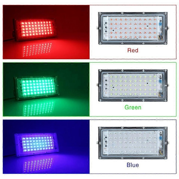 50w Ip65 Vattentät Utomhus LED Strålkastare (FMY) Warm White