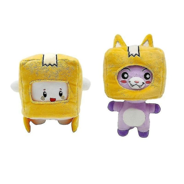 Söpö vauva Lankybox pehmolelut Boxy/cat/foxy/rocky Kawaii sarjakuva robotti täytetty anime pehmolelut lelut lapsille lahjat  (FMY) 30cm2