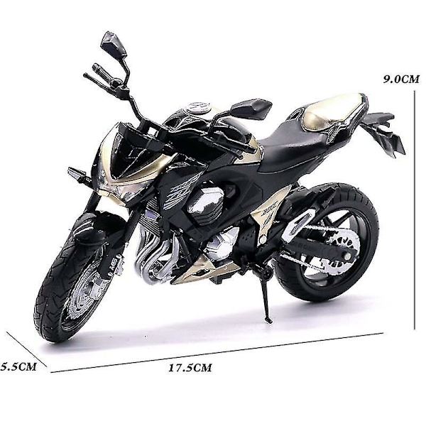 1:12 Kawasaki Z900 Legering Die-Cast Motorsykkelmodell Lekebil Samling Autobike Shork-absorber Off Road Autocycle Lekebiler Bil/yy  (FMY) Gold