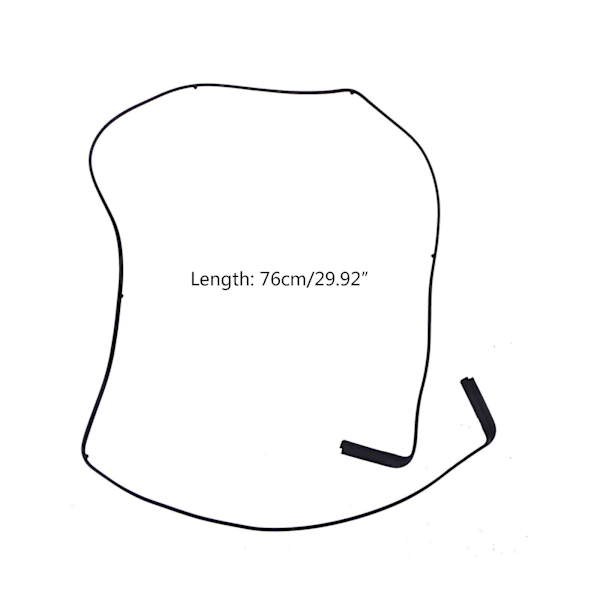\"LCD Skærm Mellemramme Gummi Bezel Trim Ring til Macbook Pro Air 13' A2159\" (FMY)