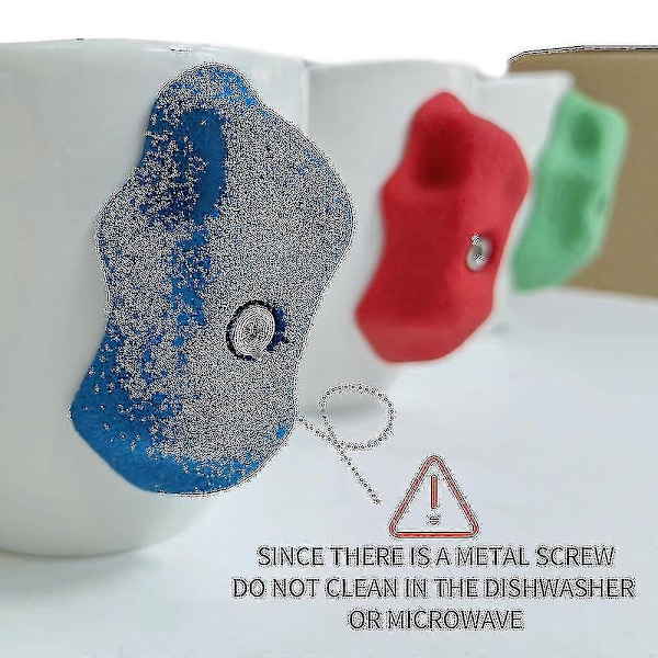 Klippklättringsmugg - Klippklättringspresenter - Klättrarens Greppmugg - Bergsklättringstillbehör - Pinch Hold Mugg (FMY) red 1pcs