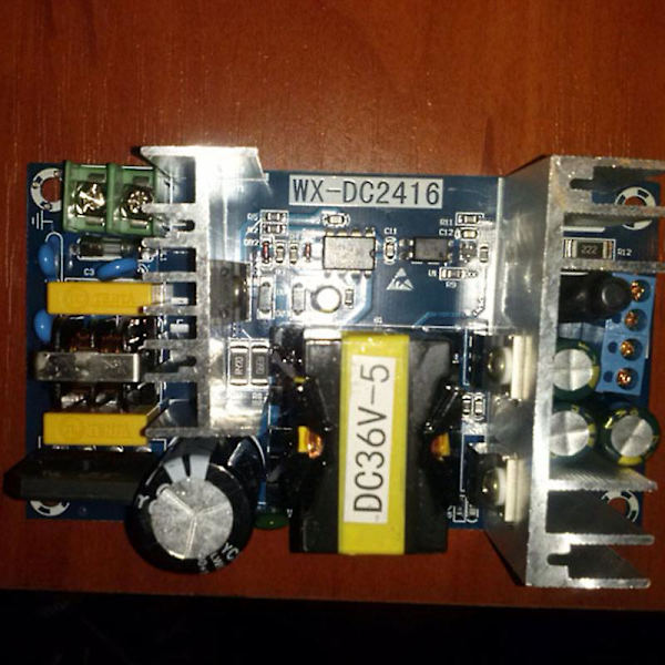 AC-konverter 110V 220V til DC 36V MAX 6.5A 100W Reguleret Transformator LED-driver Strømforsyning Opladning (FMY) Blue  yellow