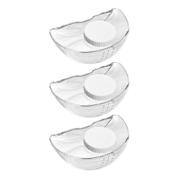 Ersättningstillbehör till elektrisk bröstpump med 3 st 150 ml mjölkuppsamlare (FMY) Milk Collectors