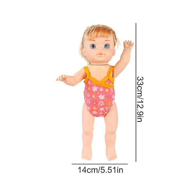 Simdocka - Interaktiv simdocka babydocka med simfunktion (FMY) C