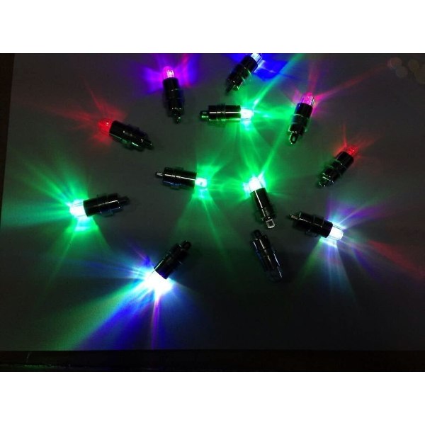 60 kpl Mini Led-ilmapallovalot Pienet Lyhtyvalot Ilmapalloille, Paperilyhdyille, Käsitöille, Halloweenille, Hääjuhlille, Juhlatavaroille Jouluvalot (FMY)