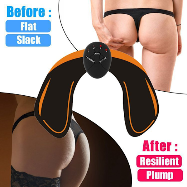 Smart EMS Muskel Höft Midja Tränare Rumplyftare Stimulator Bikini Kropp (FMY)