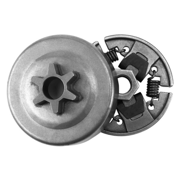 Kædesav Tandhjul Kobling D 3/8 Tommer til Stihl 017 018 021 023 025 MS170 MS180 MS210 MS230 MS250 R (FMY) Silver gray