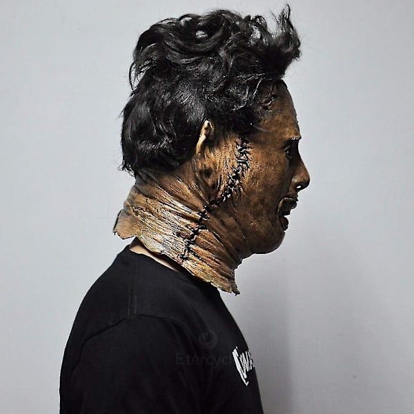 Texas Chainsaw Massacre Leatherface masker i latex til Halloween-kostumefest
