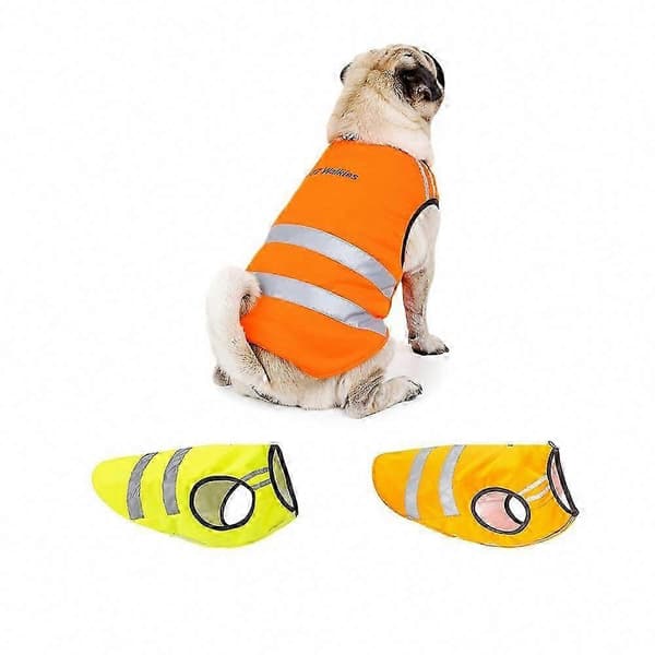 ZK-1 Hund Reflexväst - Limegrön för Hög Synlighet (FMY) L