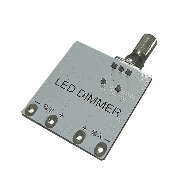 Led Konstant Spænding Dimmer Board Kontrol Modul Bordlampe Trinløs Knap Potentiometer Live Fyld Lys Dimmer Modul,a  (FMY)