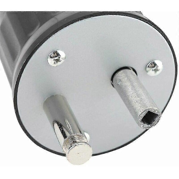Grillspettmotor för Barbecue Elektrisk Motor Camping i Aluminium Rotisseri Kit Barbecue Nominell Last 0-24kg (EU-kontakt) (FMY)