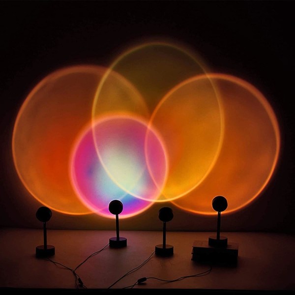 Sunset Light 90 pyörivä projektiolampun lattiajalusta 180 pyörivä (FMY)