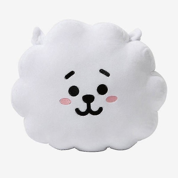 Soft Plush Toy Pillow Cushion Cute Toys Kpop Bts Bt21 Tata Shooky Rj Suga Cooky Kids Children Gift A  (FMY)