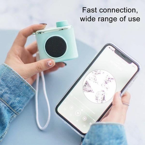 Bluetooth Speaker,creative Camera Styling,portable,usb Charging,convenient And Practical,the Best Gift For Friends And Lovers(green)  (FMY)