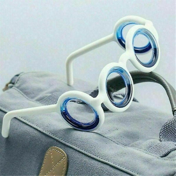 Anti Motion Sickness Glasses Anti Dizziness Against Nausea Seasickness Glasses (FMY)