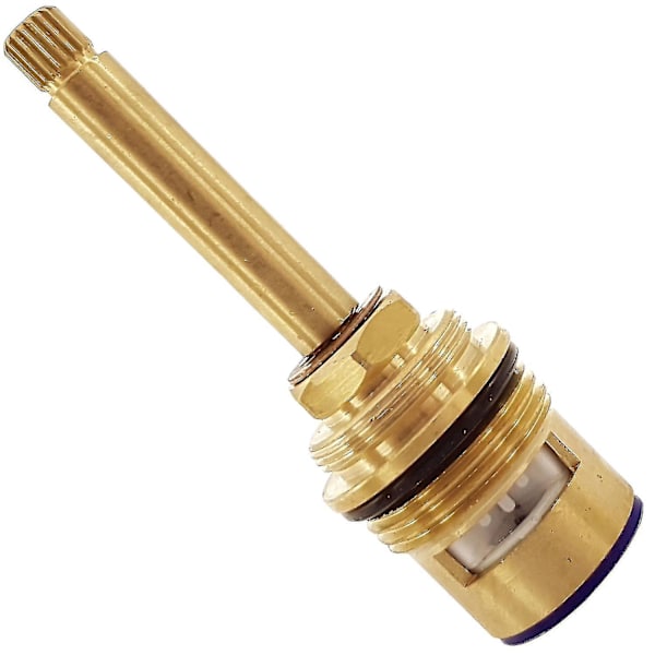 Hudson Reed 3/4\" Keramisk Skive Flow Patron Til Og Fra For Triple Brusearmaturer (kold Side - Med Uret Lukning) C (DPD)