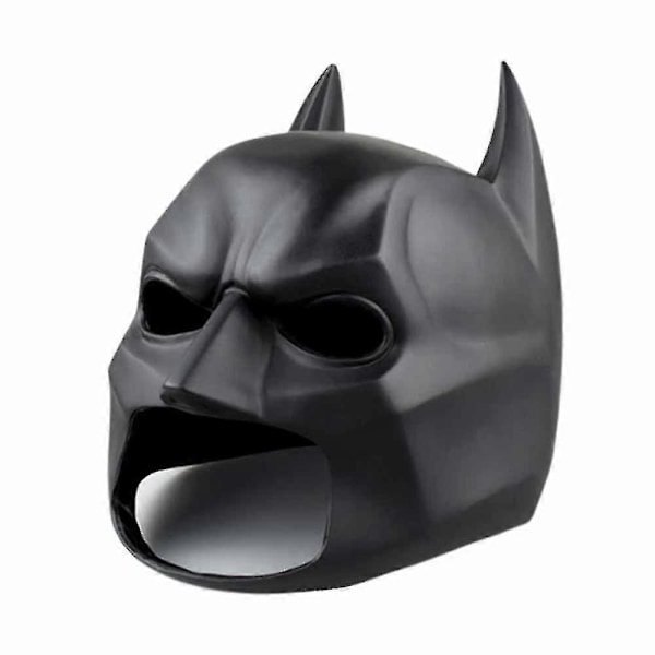 Batman Fuld Maske Med Hætte The Dark Knight Rises Latex Hjelm Voksen Cosplay Prop J (FMY)