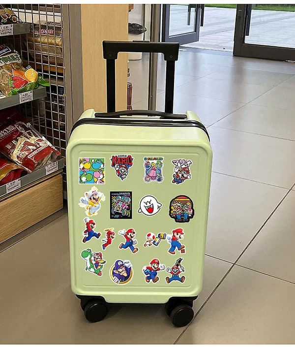 100 Stickers - Super Mario - Tecknat - Nintendo multicol, Super Mario Stickers (FMY)