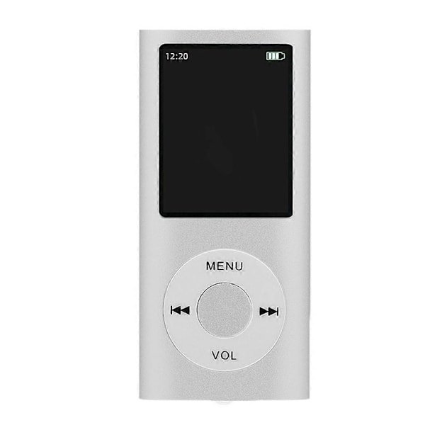 MP3-spiller med 32 GB minnekort, klassisk digital LCD-skjerm 1,8' (FMY) Gray