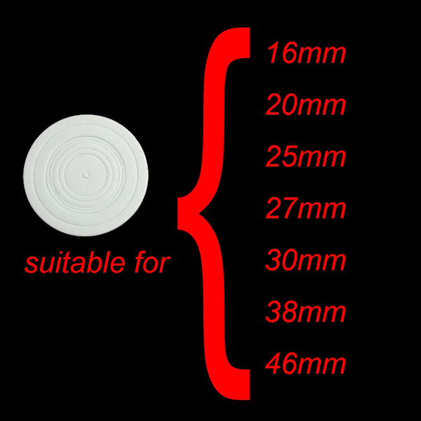 10 stk. Universal 46 mm myntholder kapsel organiseringsboks displayplate med skumgummipakning for 16/20/25/27/30/38/46 mm myntsamling (FMY)