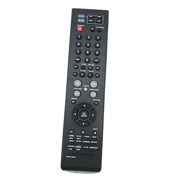 Fjernkontroll for Samsung Ah59-01907k Ht-tz325ht-c550 Ht-z210 Ht-z212 Ht-z215 Ht-z310 Ht-tz312 Ht-tz315 Ah59-01907dvd Hjemmekinoanlegg (AM4)