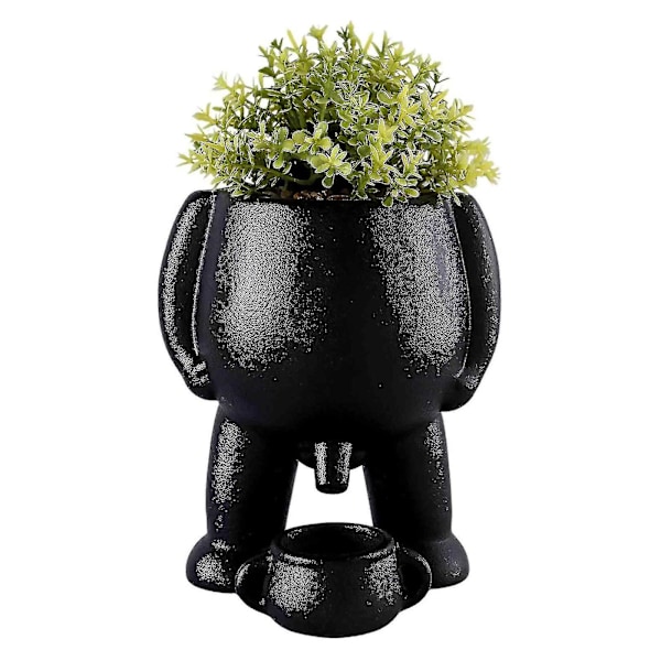 Piss Pot Planter, Piss Pot för Växter, Kissande Blomkruka, Blomkruka Rolig Vas Hem (FMY) White