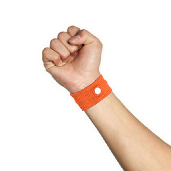 Anti-illamående morgonillamående rörelsesjuka resehandledsband bil sjöplan semester Shytmv  (FMY) Orange 5cm