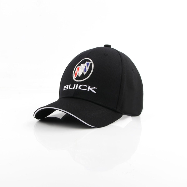 Buick broderilogotyp justerbar unisex resebaseballkeps cap cap racing cap (FMY)