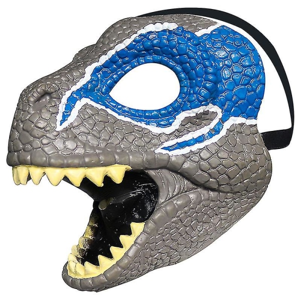 Skräck Dinosaur Masque Foldable Animals Latex Masque Halloween Cosplay rekvisita