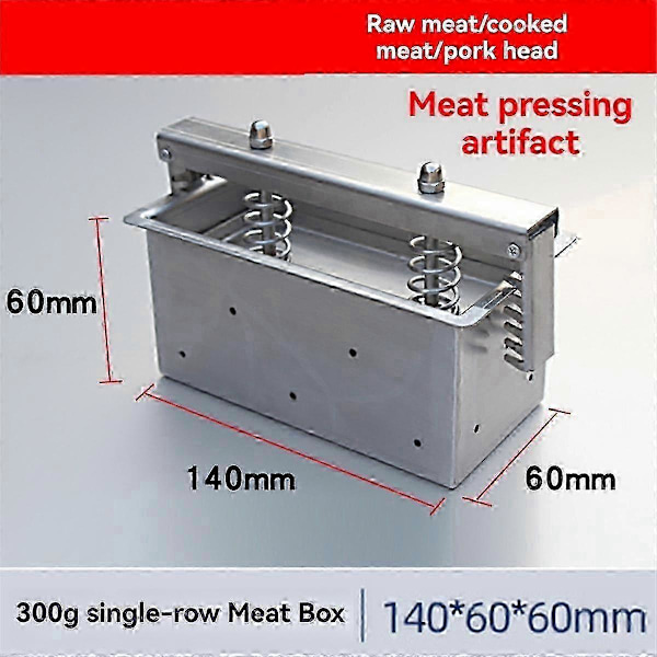 Köttpressverktyg Skinka Köttpresslåda Tillagat kött Frysta nötköttsrullar Pressformverktyg kompatibelt [PB] (FMY) As Shown