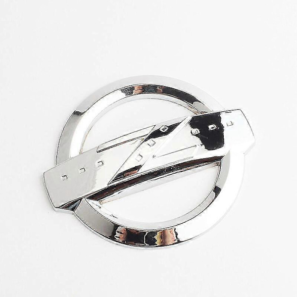 Nissan 350z 370z Z33 Fairlady Nismo Z -logolla varustettu takaluukun tarra, kromi musta ABS-9192339872579 (FMY) A Silver