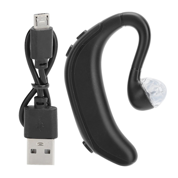 M800 Bluetooth 5.1 Hörlurar Horisontell Rotationsbar Lång Standby Trådlöst Affärs Stereo Headset (FMY)