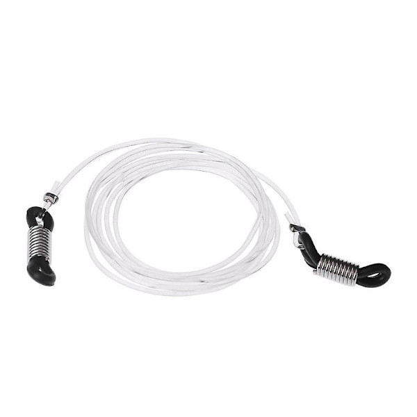 Transparente Brilleglass Anti-Skli Strap Elastisk Halsledning Utendørs Sports Briller Streng Solbriller Tau Band Holder (FMY) Black