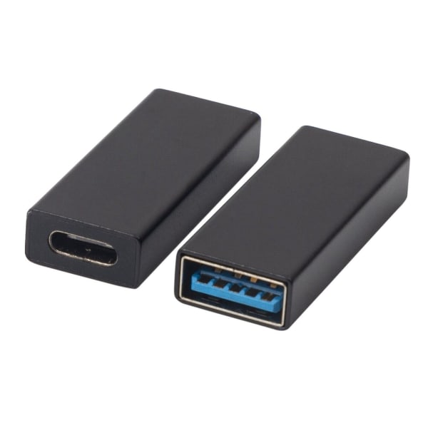 2 stk USB Type C 3.1 Hun til 3.0 A Hun Data Synkronisering Lading Adapterkontakt Ft  (FMY)
