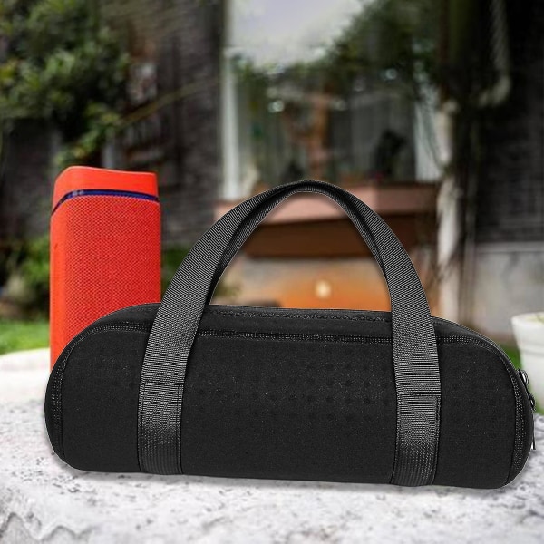 Højttalertaske med håndtag Stødsikker sort, hårdt cover opbevaringsboks til Sony Srs-xb33 (FMY)