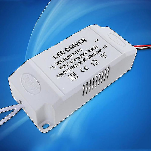 Led-driver Elektronisk Transformer 12-24w/24-36w/36-50w Led Strømforsyning Enhed Belysning Transformere Til Led Lys Driver Dc  (FMY) 12-24W