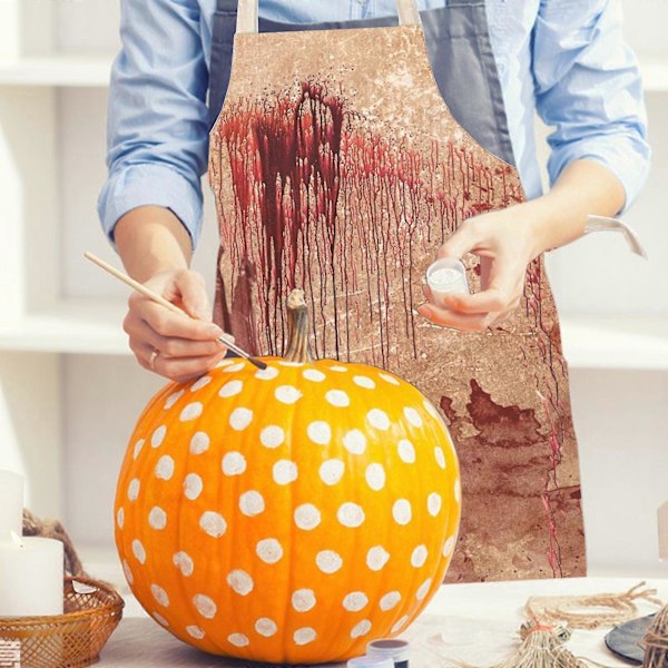 Halloween Cosplay Gyserforklæde Gyser Og Mærkeligt Stemningsdekoration Originalitet Arbejdsbeklædning Undgåelse Af Beskidning Dække Feriepynt FLY4880  (FMY) A One Size