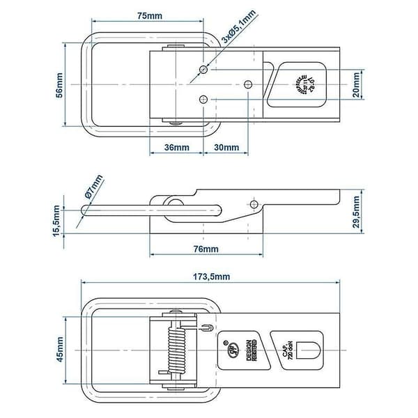 Slepesperre SPP ZB-07 (FMY)
