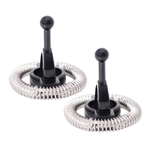 Reservedeler Visp for Nespresso Aeroccino 4 Melkeskummer Erstatning, 2 Pakning (FMY) Black & Silver