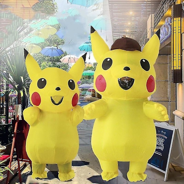 Halloween Gul Dockdocka Söt Uppblåsbar Dräkt Barn Vuxen Nät Med Samma Cartoon Cosplay Prestanda Evenemangsprogram Rekvisita (FMY) Child A