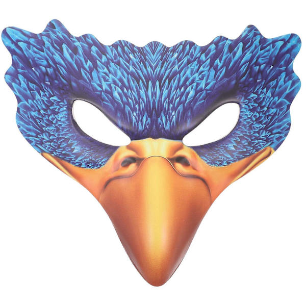 Lintukostyymi Ruttolääkärin Lintumask Lintuno Kannask naamiot Nahkaiset Lintumaskit Steampunk Lintumaskit Eläimen Lateksi Maskit Eläimen Pääpeite (FMY) Blue 26x26x10cm