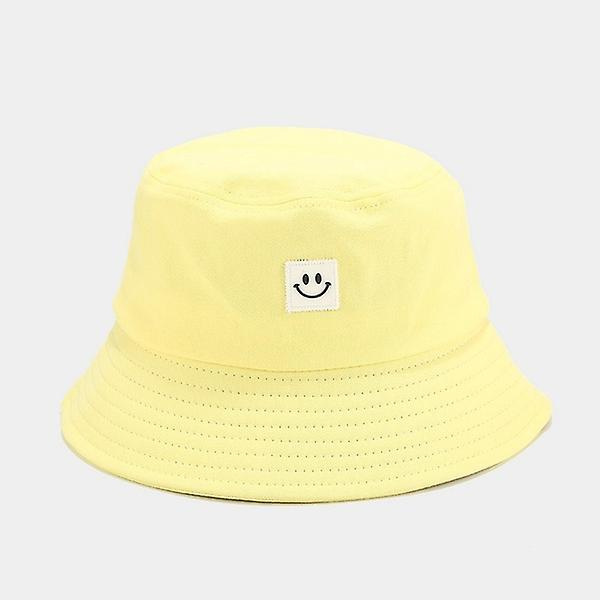 Motebøttehatt med smilende ansikt brodert unisex mote (FMY) C