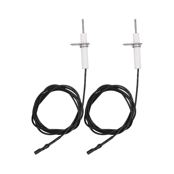 2 kpl 38 tuuman sytytyskaapeli ja keraaminen elektrodin kokoonpano, sytytyselektrodi voi DIY taivuttaa kaasu Cer  (FMY) Photo Color