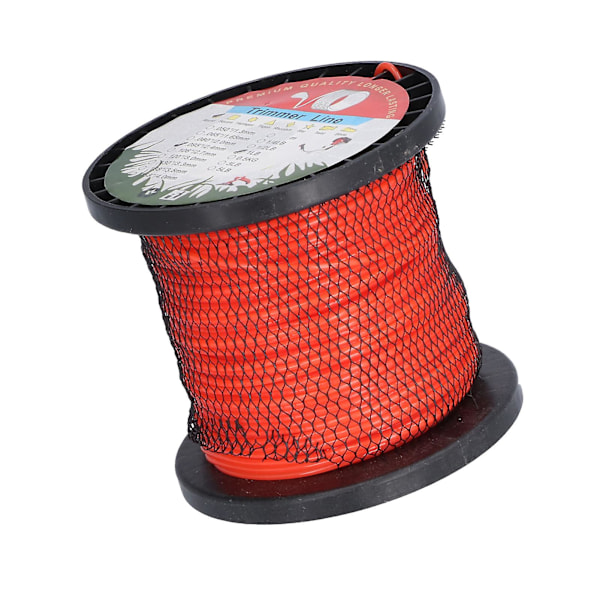 2,4 mm trimmerline, rund nylon, 1 pund, rund, kraftig græstrimmerline til have og have (FMY)