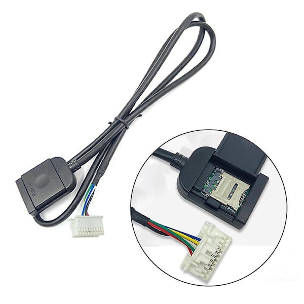 For Android Radio Multimedia GPS 4G 20-polet Kabel Stikbiltilbehør Ledninger (FMY) As shown
